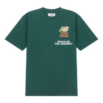 New Balance x Salehe Bembury Graphic T-Shirt Asia Sizing Green MT11564-NWG