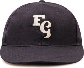Fear of God Navy Blue Logo Baseball Hat