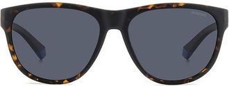 Polaroid PLD 2156/S Polarized HGC/C3 Mens Sunglasses Tortoiseshell Size 56