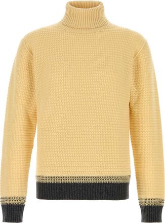 Ermenegildo Zegna Yellow Cashmere Sweater
