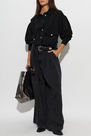 AllSaints Hettie Shirt, Womens, Black
