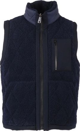 Ballantyne Gilet reversibile con zip - Blu