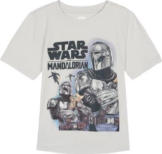 Star Wars The Mandalorian Short Sleeve T-Shirt in Mando Vapor Blue at Nordstrom, Size Medium