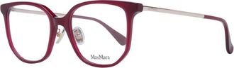 Max Mara Rode Vlinder Optische Monturen - Dames - Brillen - Rood - ONE Size - Accessoires