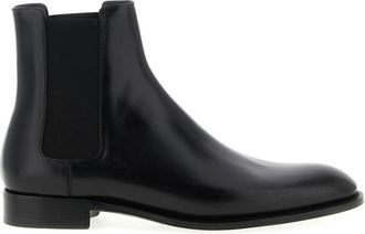 Saint Laurent Black Ankle Boots
