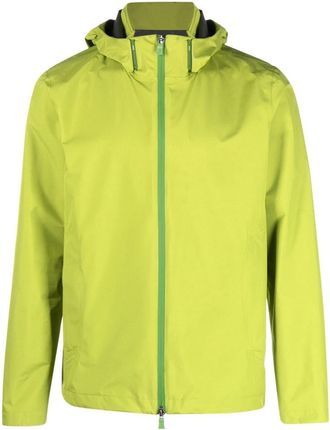 Herno zip-up hooded jacket - men - Polyester/Polytetrafluoroethylene (PTFE)/Polyamide/Spandex/Elastane - 54 - Green