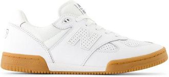 New Balance Unisex NB Numeric Tom Knox 600 in Bianca, Pelle Scamosciata/Rete, Taglia 40.5
