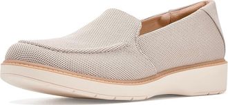 Dr. Scholls Calm Down Loafers/Moc Shoes Womens Flat Shoes Oyster : 9.5 M, Microfiber