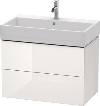Duravit Duravit - Mueble Bajo Encimera L-cube, De Pared, 2 Cajones, 78,4 X