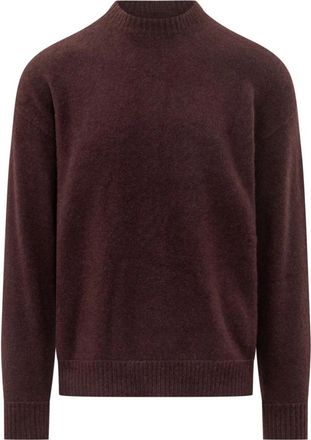 Laneus Round-neck Truien - Heren - Ronde hals truien - Paars - M - Truien & Vesten