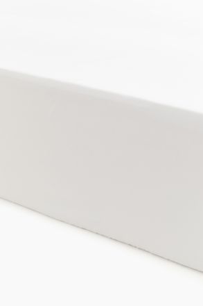 H&M Spannbettlaken aus Satin - Weiss