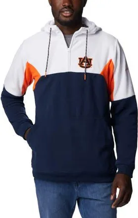 Columbia Mens Columbia Navy Auburn Tigers Lodge Quarter-Zip Hoodie at Nordstrom, Size Large