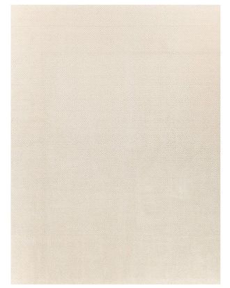 Exquisite Rugs Pearl Hand-Loomed Bamboo Silk & Cotton Ivory Area Rug