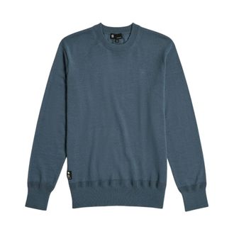 G-Star Truien & Vesten, Heren, Blauw, S, Rondgebreide kleding