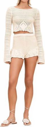 Devon Windsor Scarlett Short In Opal