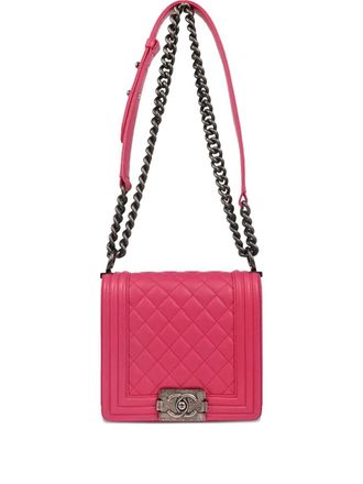 Chanel 2014 lambskin shoulder bag - women - Lambskin - One Size - Pink