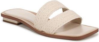 Franco Sarto Emilana Slide Sandal in Linen White at Nordstrom, Size 10
