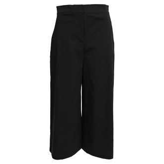 Theory Trousers in Black Linen