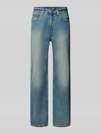Levi's Straight Fit Jeans im 5-Pocket-Design Modell 565 in Rauchblau, Gr&ouml;&szlig;e 29/32
