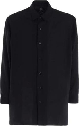 Yohji Yamamoto Hombre, Camisas, Negro, Talla: M