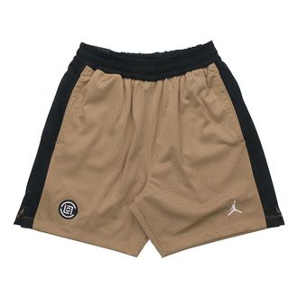 Nike Jordan Air Jordan x CLOT Mesh Shorts Crossover Sports Asia Edition Beige AR8400-213