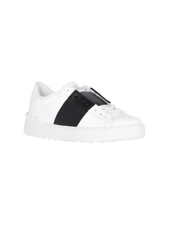 Valentino Garavani Womens Sneakers White Upper: Calf Leather
