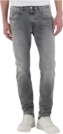 Replay Hombre, Vaqueros, Gris, Talla: W36