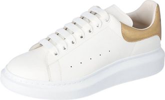 Alexander McQueen Alexander Mcqueen Mens Calfskin Leather Larry Sneaker, Never Worn (Authentic Pre-Loved)