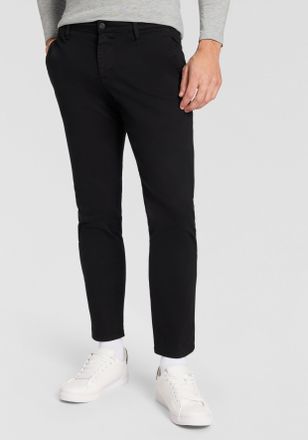MAC Broeken Chinohose MAC Driver, Herren, Gr. 29, L&auml;nge 30, schwarz, Web, Obermaterial: 89% Baumwolle, 8% Polyester, 3% Elasthan, unifarben, figurumspielend kn&ouml;ch