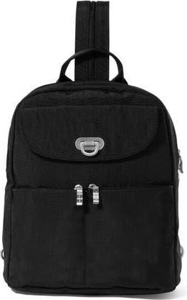 Baggallini Coastal Flip Lock Day Pack in Black at Nordstrom