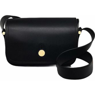 Radley London Bathurst Mews Medium Flapover Crossbody Bag in Black at Nordstrom