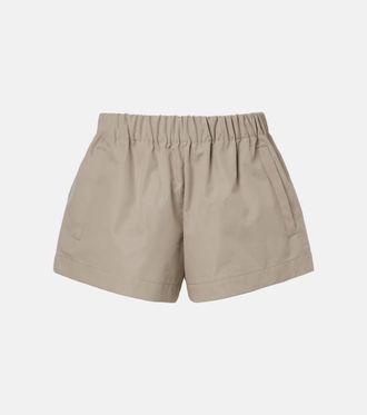 Wardrobe.NYC Clean cotton-blend shorts