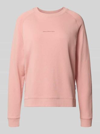 Marc O'Polo Denim Marc OPolo Denim Comfort Fit Sweatshirt aus reiner Baumwolle in Rose, Größe XL