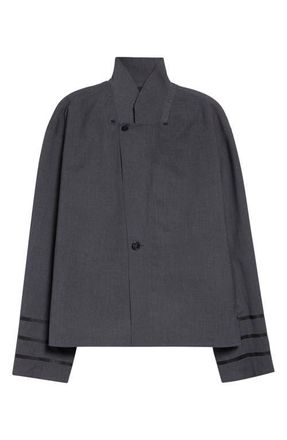 Coperni Technical Tailored Jacket in Grey at Nordstrom, Size 10 Us