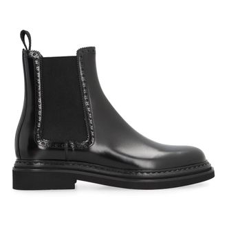 Dolce & Gabbana Chelsea Boots, female, Black, Size: 9 1/2 US Day Classic Chelsea Boots