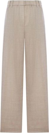 Brunello Cucinelli Mujer, Pantalones, Beige, Talla: L