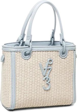 V&deg; 73 Zomer Kleine Shopper - Dames - Handtassen - Blauw - ONE Size - Tassen