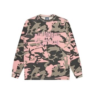 Billionaire Boys Club LS Tee Waffle Stencil Arch Logo - Tops - Hombre - Multicolor - M