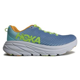 Hoka One One Hoka Rincon 3 Synthetic Textile Womens Comfort Trainers - Dusk Cloudless - Size:UK 8.5