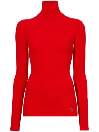 Proenza Schouler Fox jumper - women - Polyester/Viscose - S - Red