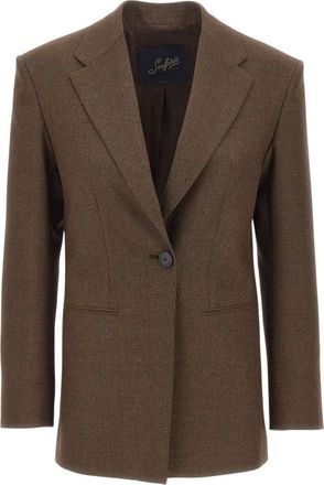 Seafarer Astro Blazer - Dames - Jassen - Bruin - Maat: XS Wol