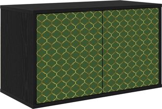vidaXL Mueble De Tv Montado En La Pared Geleen 69 X 33 X 40 Cm Vidaxl