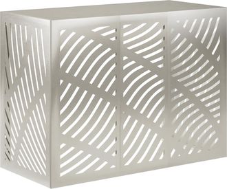 vidaXL Funda Para Aire Acondicionado Plateado 110 X 50 X 80 Cm Vidaxl