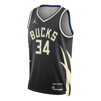 Air Jordan Dri-FIT NBA Giannis Antetokounmpo Swingman Jersey Black DO9533-010