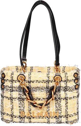 Balmain Balmain 1945 Soft Cabas Small Shopping Bag