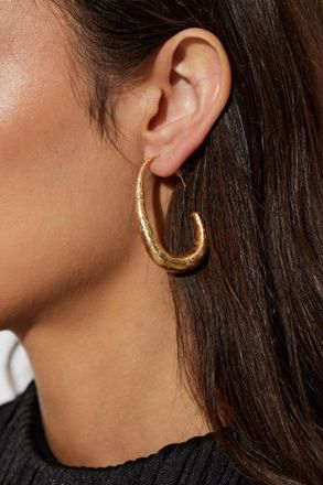 Cult Gaia Asymmetric Earrings Analeia, Womens, Gold