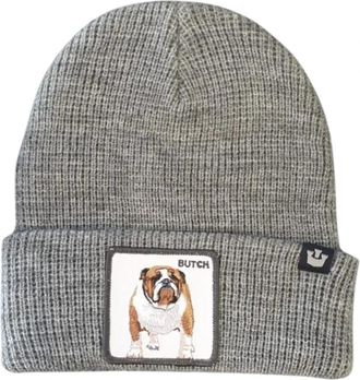Goorin Brothers Animal Farm Beanie Hoed Grijs Unisex - Dames - Hoeden - Grijs - ONE Size - Wol - Accessoires