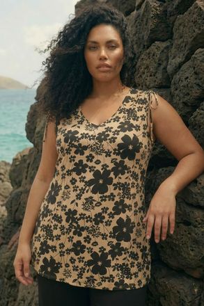 Roman Floral Print Vest Top