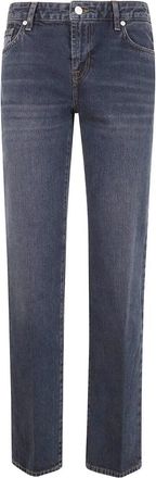 7 For All Mankind Calie Straight Stormwave Jeans