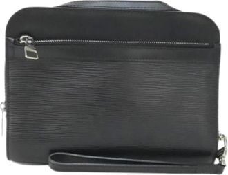 Louis Vuitton Pre-owned Clutches, female, Black, Size: ONE SIZE Pre-owned Vintage Clutch Bag